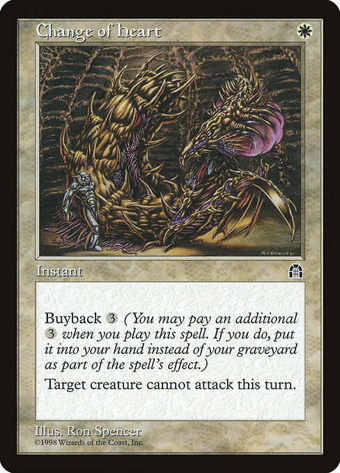 Change of Heart - Stronghold Magic card