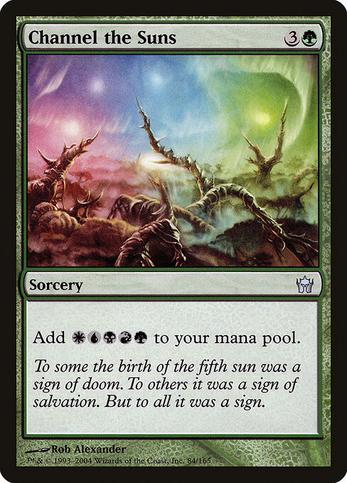 Channel the Suns - Fifth Dawn Magic card