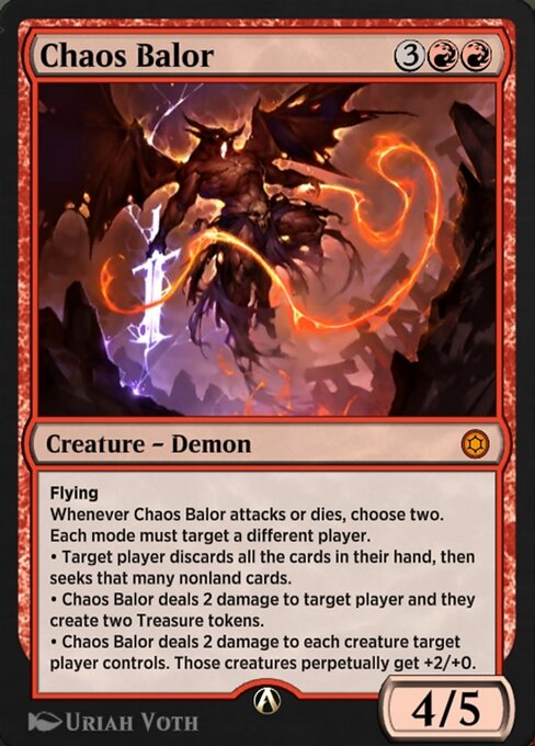 Chaos Balor - Alchemy Horizons: Baldur's Gate Magic card
