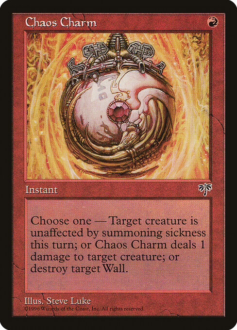 Chaos Charm - Mirage Magic card