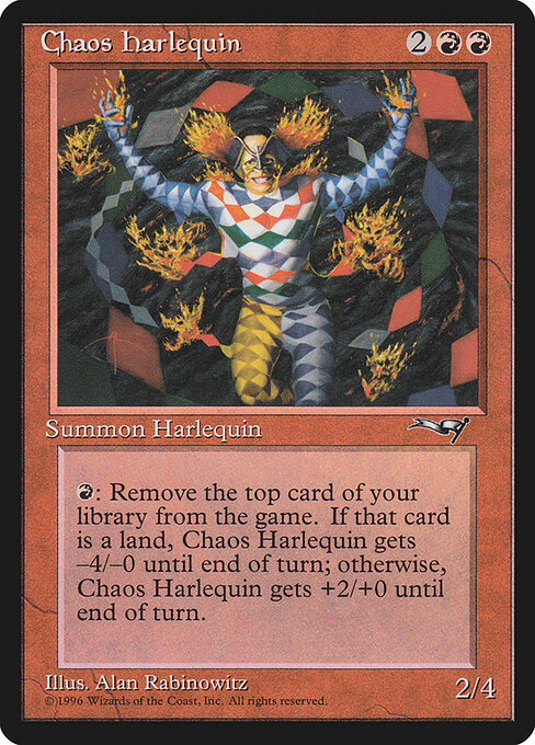 Chaos Harlequin - Alliances Magic card