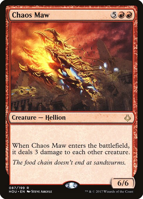 Chaos Maw - Hour of Devastation Magic card