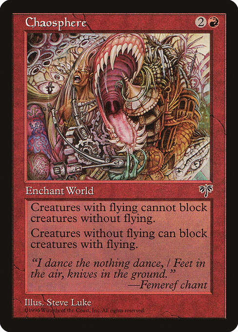 Chaosphere - Mirage Magic card