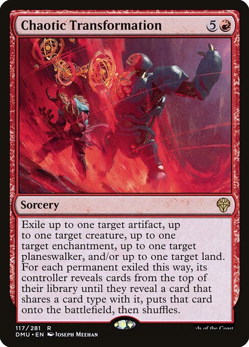 Chaotic Transformation - Dominaria United Magic card