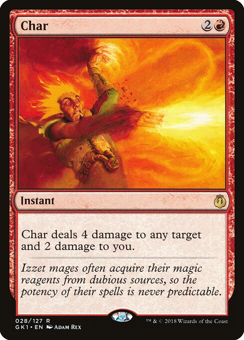 Ardere (Char) - GRN Guild Kit (#28) - Illustrated by Adam Rex - Magic: The Gathering Card