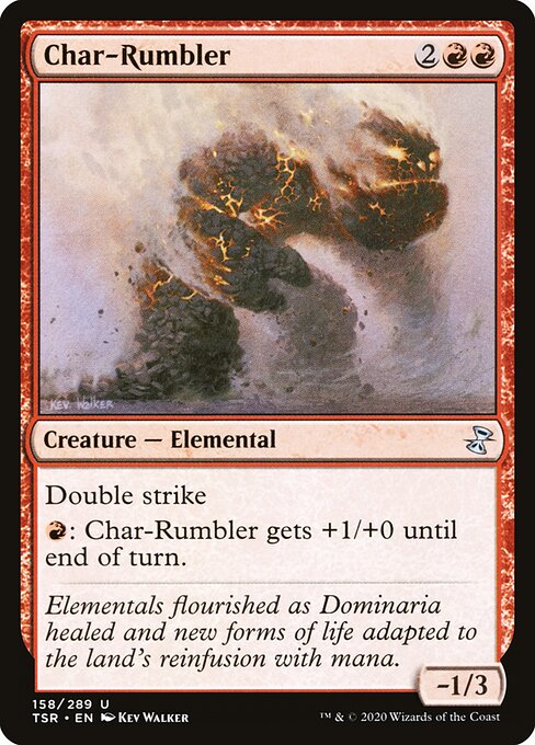Char-Rumbler - Time Spiral Remastered Magic card