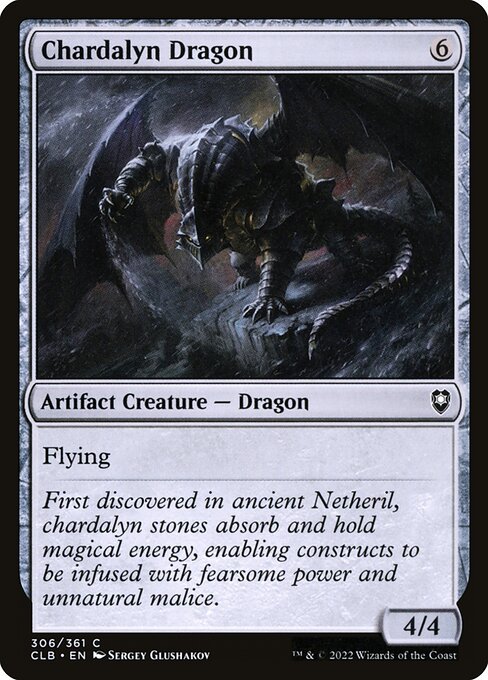 Chardalyn Dragon - Commander Legends: Battle for Baldur's Gate Magic card