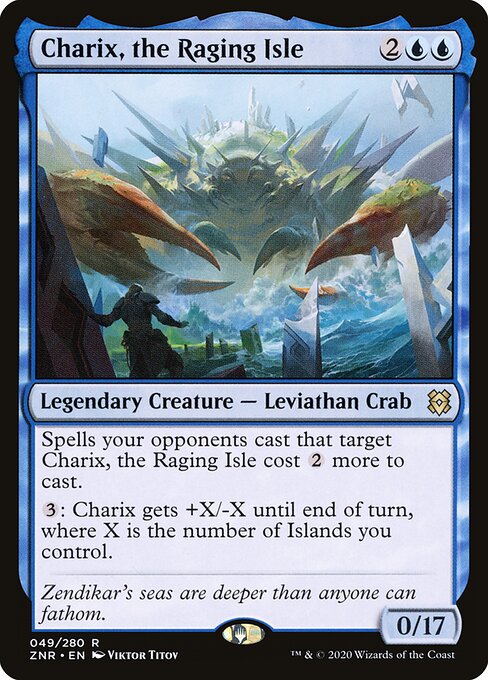 Charix, the Raging Isle - Zendikar Rising Magic card