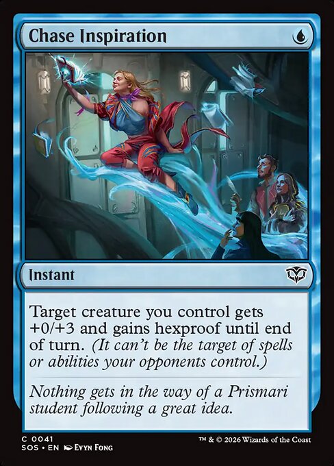 Chase Inspiration - Secrets of Strixhaven Magic card