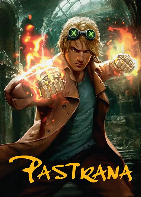 Chase Stein, Runaway // Chase Stein, Runaway - Marvel Super Heroes Art Series (#43) - Illustrated by Jason Pastrana - Magic: The Gathering Card