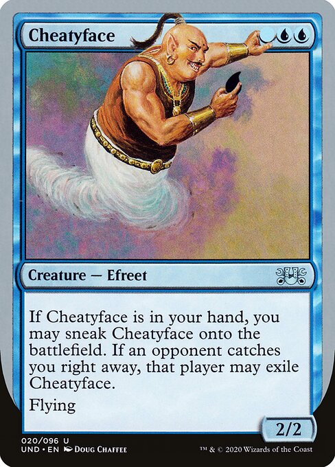 Cheatyface - Unsanctioned Magic card