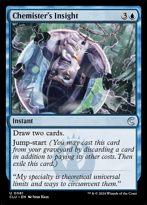 Chemister's Insight - Ravnica: Clue Edition Magic card