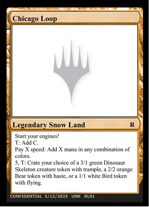Chicago Loop - Unknown Event (#RL01) - Magic: The Gathering Card