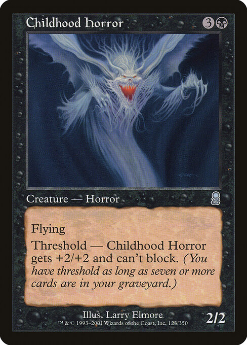 Childhood Horror - Odyssey Magic card