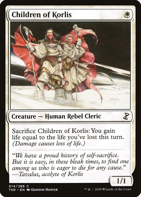 Children of Korlis - Time Spiral Remastered Magic card