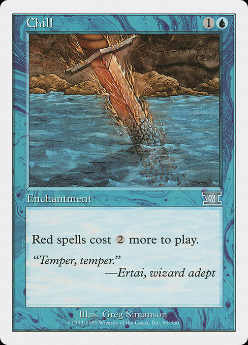 Chill - Classic Sixth Edition Magic card