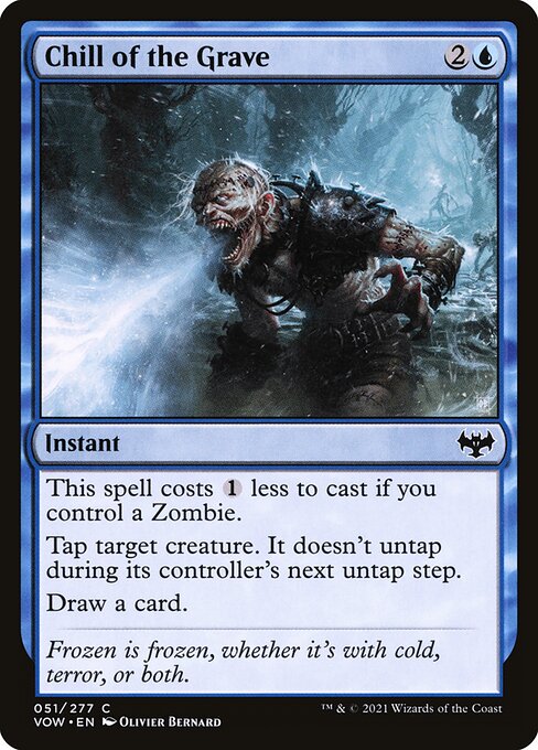 Chill of the Grave - Innistrad: Crimson Vow Magic card