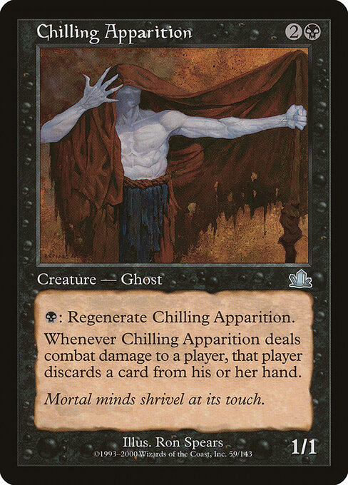 Chilling Apparition - Prophecy Magic card