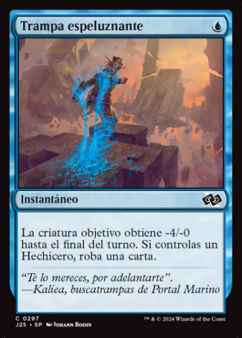 Trappola Agghiacciante (Chilling Trap) - Foundations Jumpstart (#297) - Illustrated by Johann Bodin - Magic: The Gathering Card