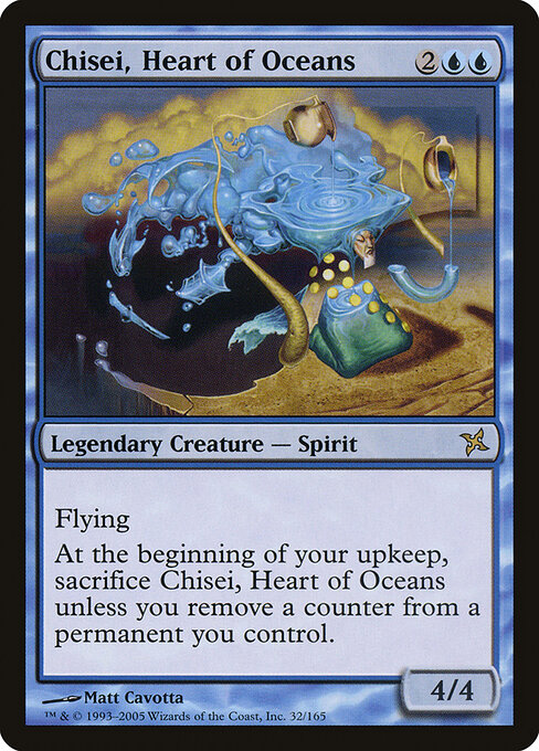 Chisei, Heart of Oceans - Betrayers of Kamigawa Magic card