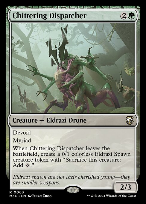 Chittering Dispatcher - Modern Horizons 3 Commander Magic card