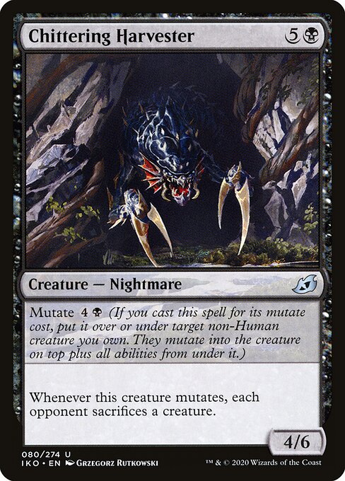 Chittering Harvester - Ikoria: Lair of Behemoths Magic card