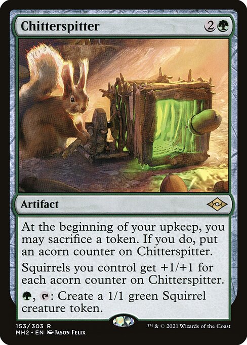 Chitterspitter - Modern Horizons 2 Magic card