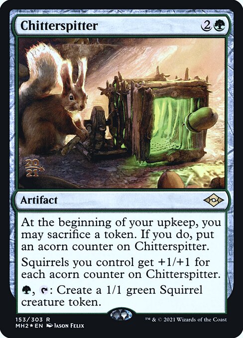 Llamacomida (Chitterspitter) - Modern Horizons 2 (#460) - Illustrated by Jason Felix - Magic: The Gathering Card