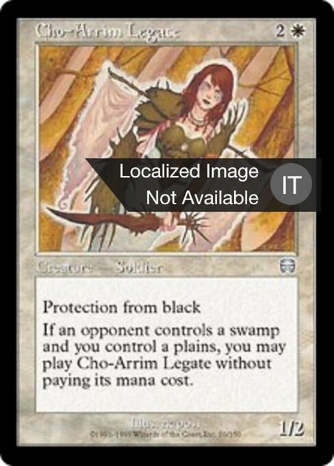 Cho-Arrim Legate - Mercadian Masques (#10) - Illustrated by rk post - Magic: The Gathering Card