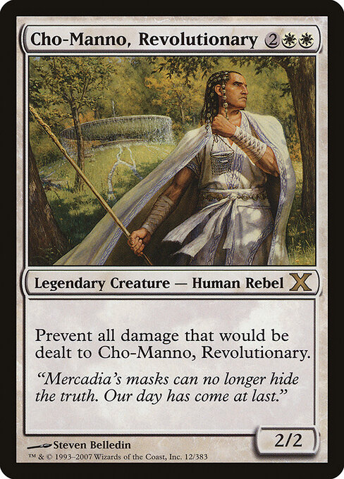 Cho-Manno, Revolutionary - Tenth Edition Magic card