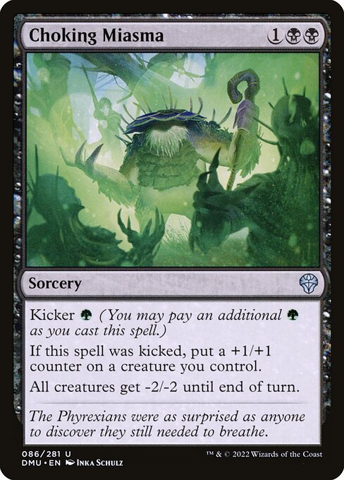 Choking Miasma - Dominaria United Magic card