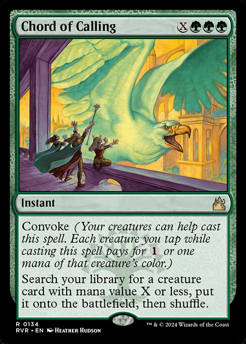 Chord of Calling - Ravnica Remastered Magic card