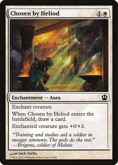 Chosen by Heliod - Theros Magic card