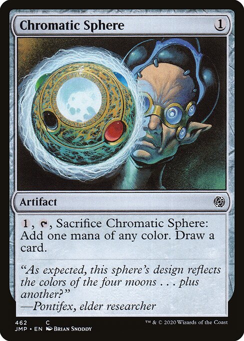 Chromatic Sphere - Jumpstart (#462) - Illustrated by Brian Snõddy - Magic: The Gathering Card
