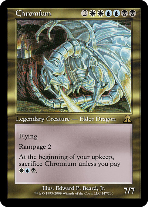Chromium - Masters Edition III (#147) - Illustrated by Edward P. Beard, Jr. - Magic: The Gathering Card