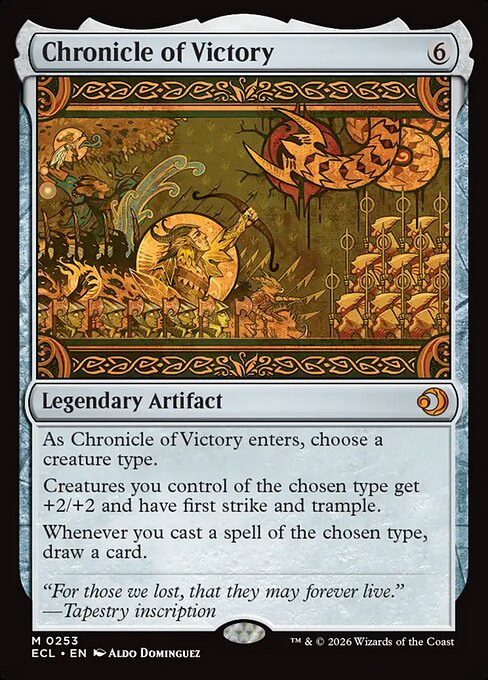 Chronicle of Victory - Lorwyn Eclipsed Magic card