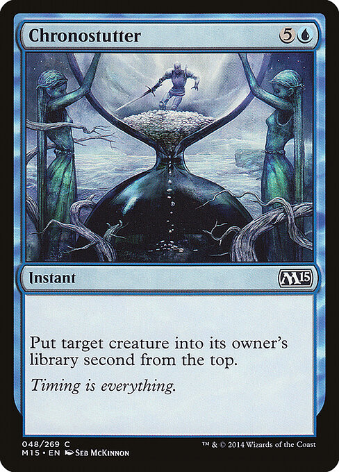 Chronostutter - Magic 2015 Magic card