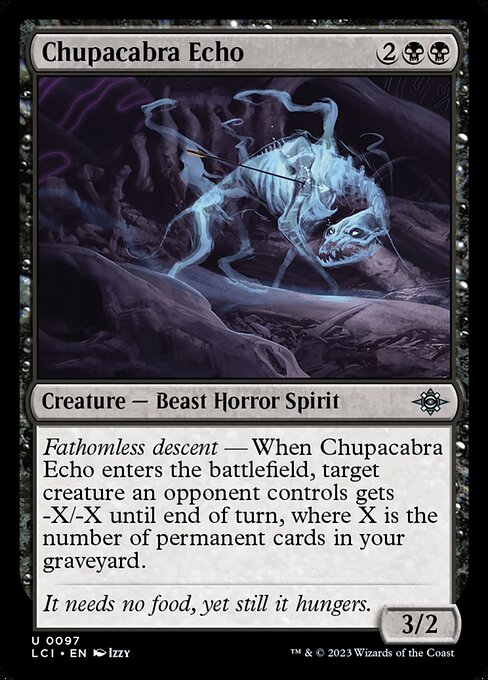 Chupacabra Echo - The Lost Caverns of Ixalan Magic card
