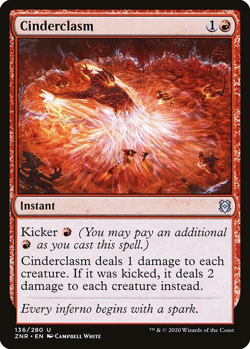 Cinderclasm - Zendikar Rising Magic card