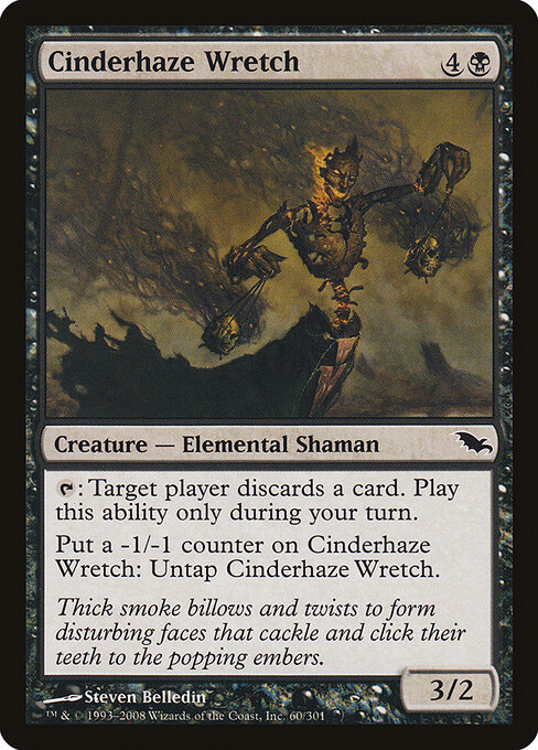 Cinderhaze Wretch - Shadowmoor Magic card