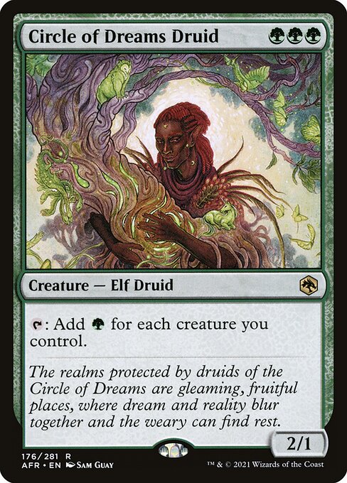 Circle of Dreams Druid - Adventures in the Forgotten Realms Magic card