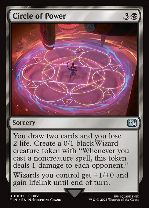 Circle of Power - Final Fantasy Magic card