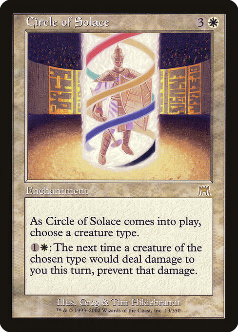 Circle of Solace - Onslaught Magic card