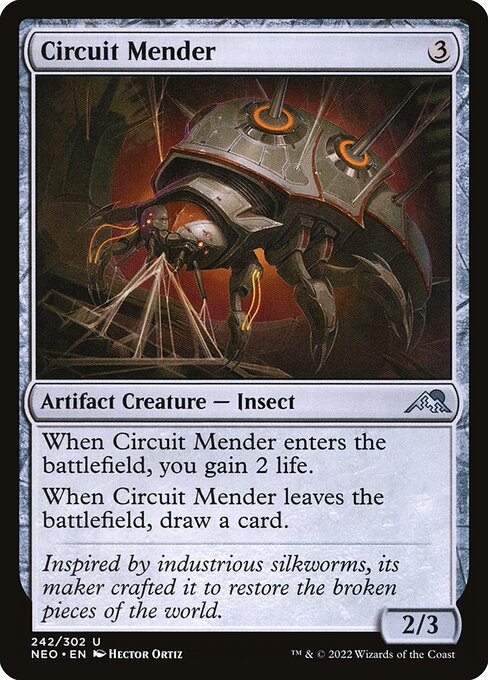 Circuit Mender - Kamigawa: Neon Dynasty Magic card