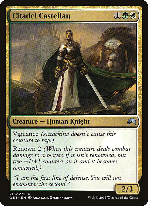 Citadel Castellan - Magic Origins Magic card