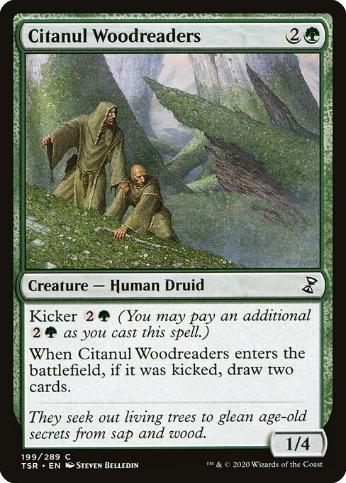 Citanul Woodreaders - Time Spiral Remastered (#199) - Illustrated by Steven Belledin - Magic: The Gathering Card