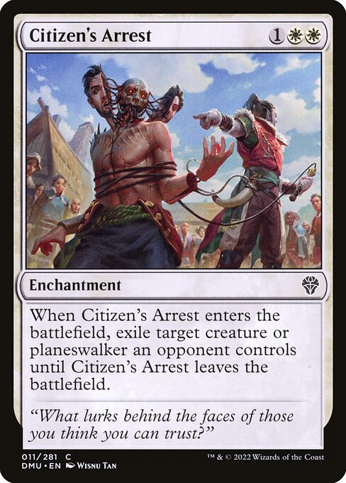 Citizen's Arrest - Dominaria United Magic card