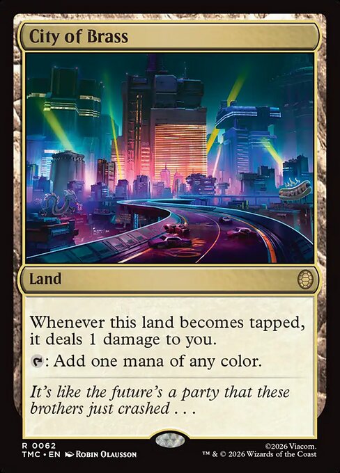 City of Brass - Teenage Mutant Ninja Turtles Eternal Magic card