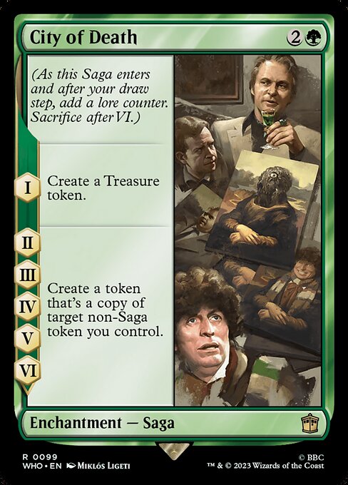 City of Death - Doctor Who Magic card