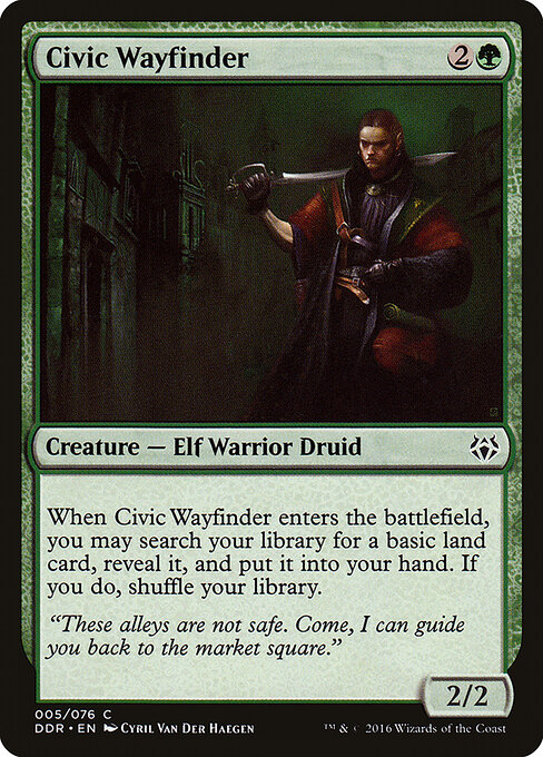 Civic Wayfinder - Duel Decks: Nissa vs. Ob Nixilis Magic card